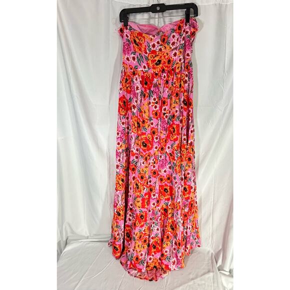 NWT Petal & Pup Sarai Floral Cutout Maxi Dress | Romantic Boho Summer - Picture 3 of 7